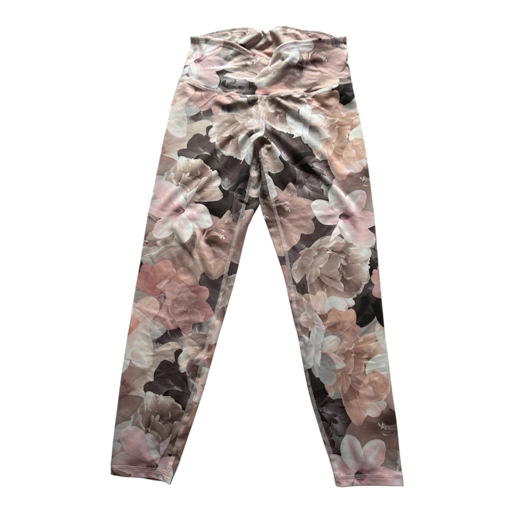 Old Navy Floral Ankle Pants - Pink and Brown